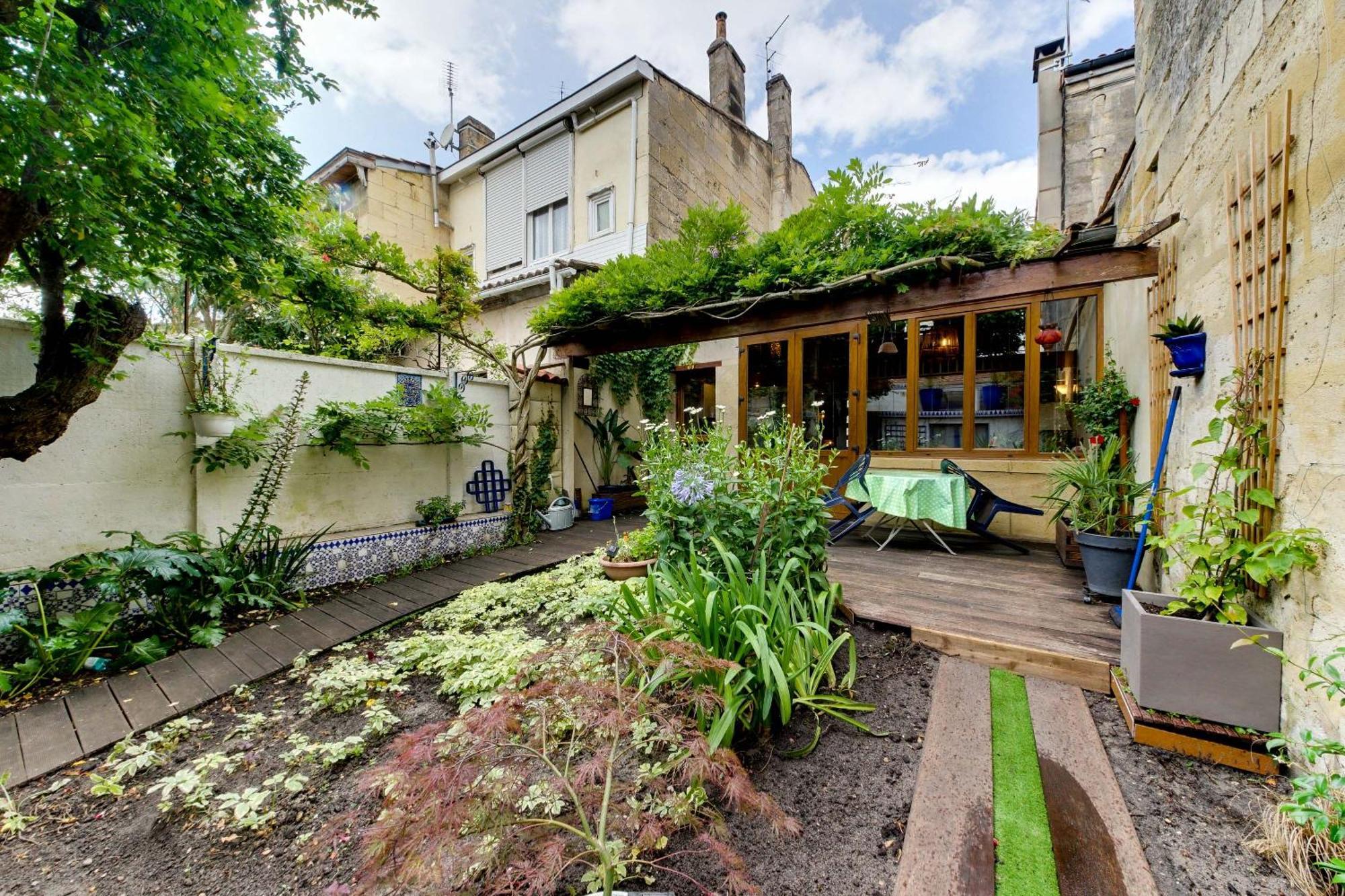 Superbe Maison En Pierre Bordelaise Bordéus Exterior foto